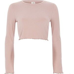 FOREVER 21 GIRLS LETTUCES TRIM LONG SLEEVE - PINK
SIZE 5/6 (NEW WITH TAGS) A12